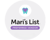 Mari's List Preferred Vendor