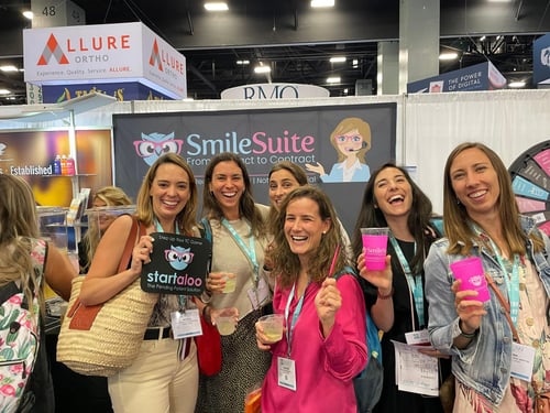 SmileSuite Meeting Treatment Coordinators at Recent Tradeshow